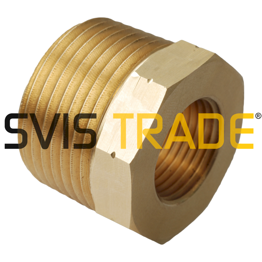 9110-mmg241 Mosazná redukce R3/8