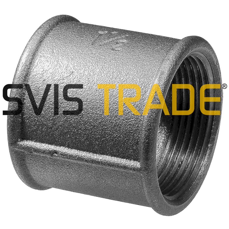 1185-fc270 Černý nátrubek 6/4