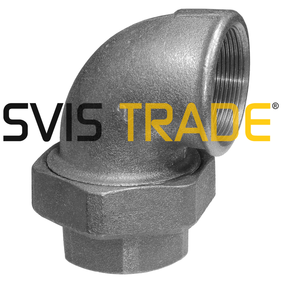 1001-fc095 Černé šroubení rohové 1/2