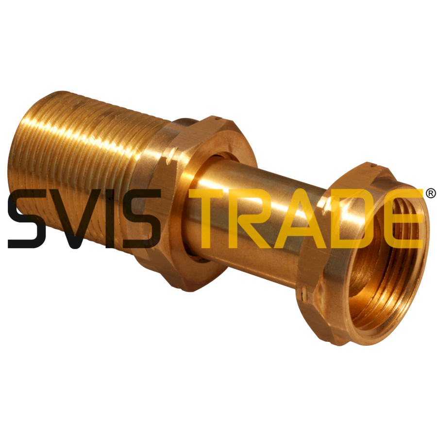 Mosazné šroubení k vodoměru teleskopické 3/4