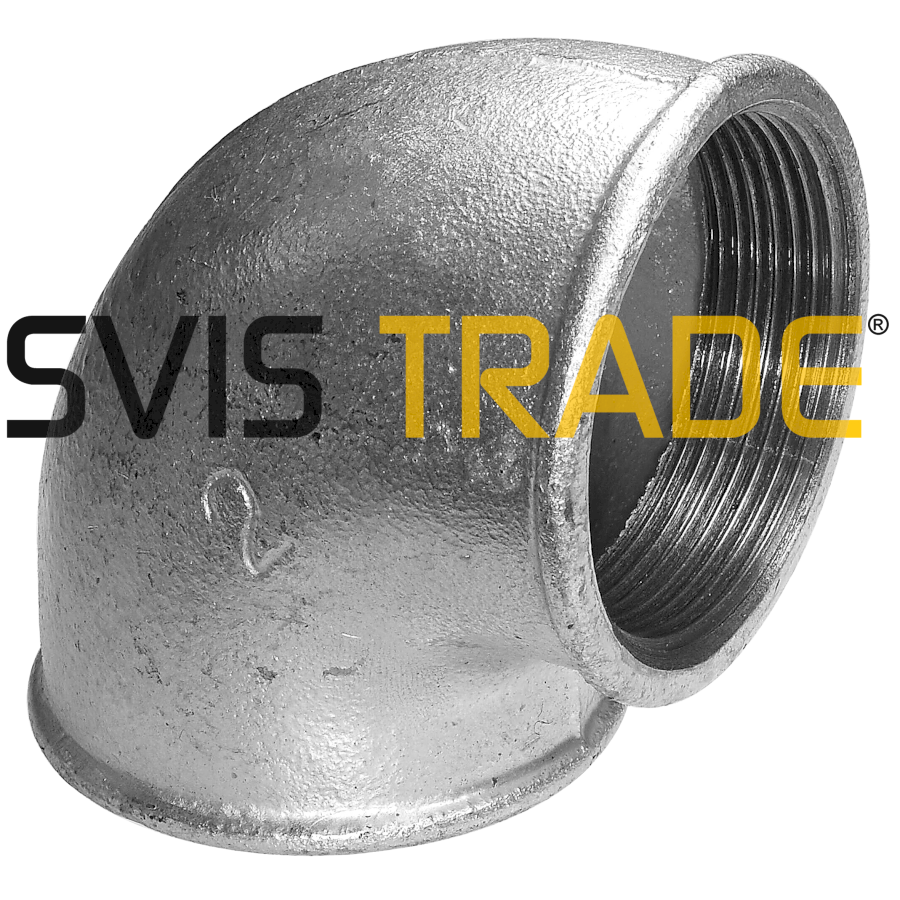 Pozinkované koleno 3/8