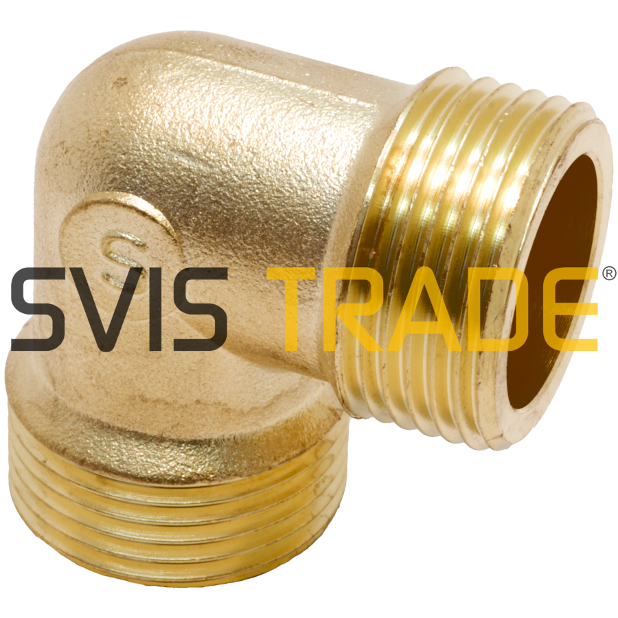 Mosazné koleno  1/2