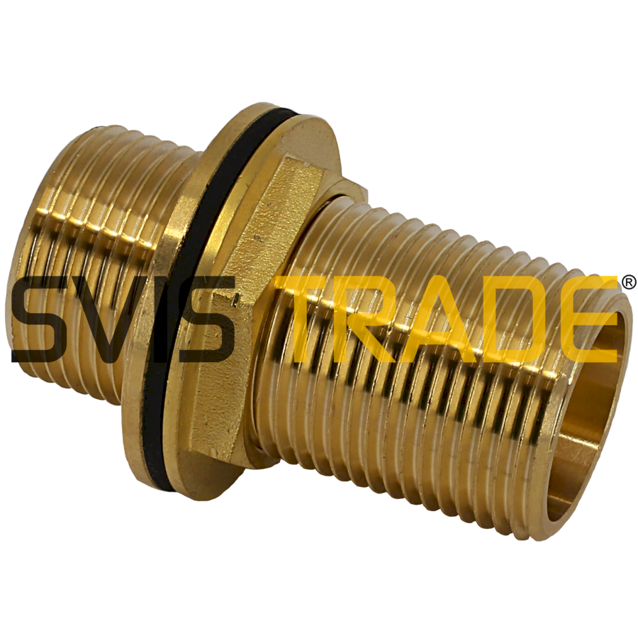 Průchodka M k nádrži s opěrným kroužkem včetně těsnění 542 2