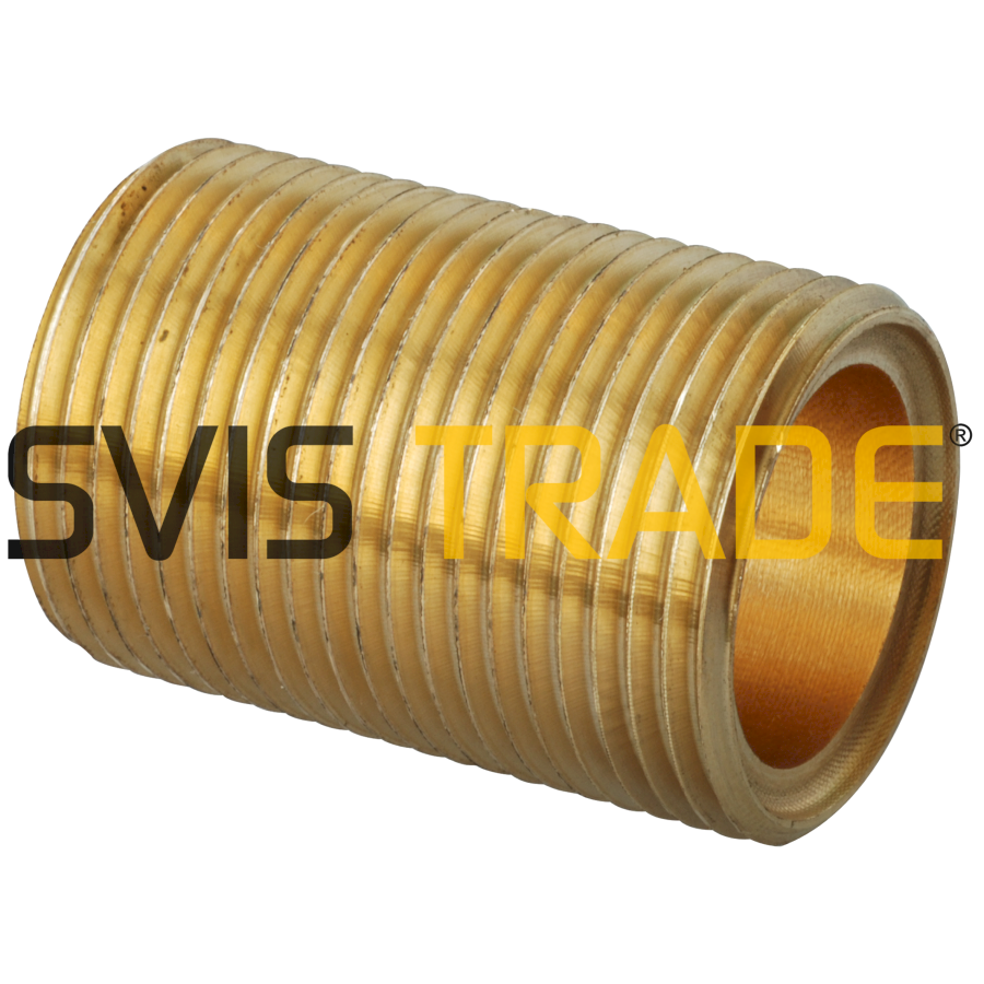 Mosazný prodlužovací závitový kus 3/4