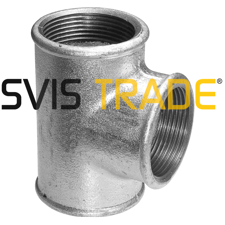 2150-fp130 Pozinkovaný T-kus 2,5