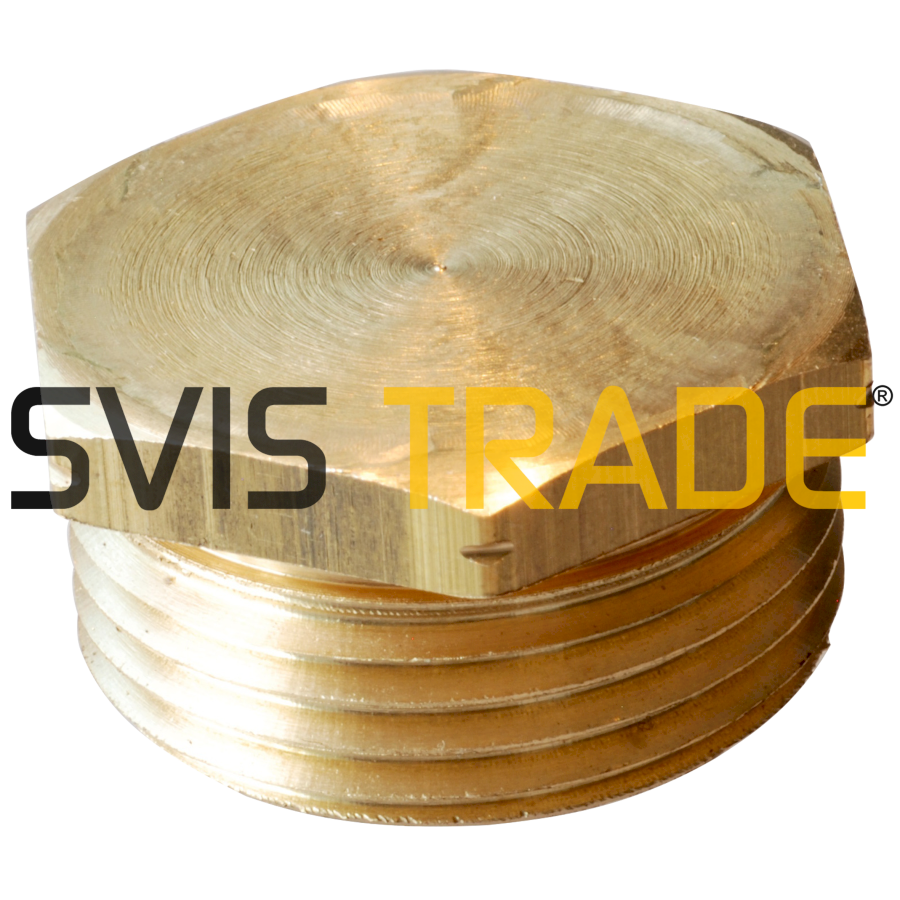 5324-mmu290 Mosazná zátka 1/2