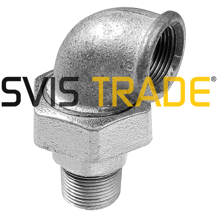 Pozinkované šroubení rohové 5/4