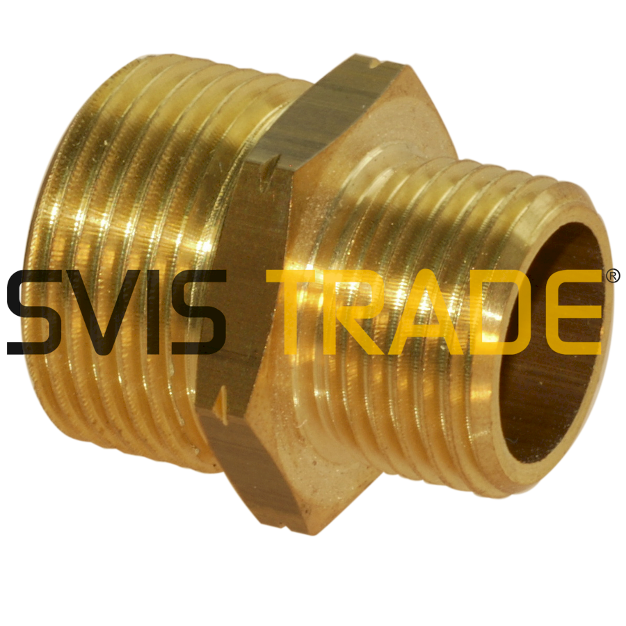 Mosazná vsuvka redukovaná 5/4